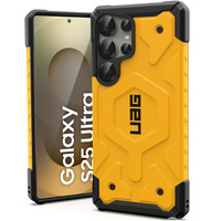 Urban Armor Gear Case for Galaxy S25 Ultra, Pathfinder MagSafe, orange
