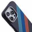MagSafe's iPhone 13 Pro Max Case, Carbon Fiber, dark blue
