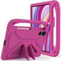 Children's case for Xiaomi Redmi Pad Pro / Xiaomi Poco Pad, with handle, pink
