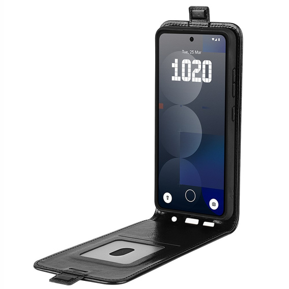 Flip case for Nothing Phone 3a Pro, Flip, black