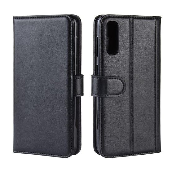 Flip case for Samsung Galaxy A50 / A30s, Leather Flexi Book, black