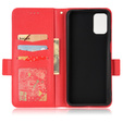 Flip case for Ulefone Note 12P, Wallet Litchi Magnet, red