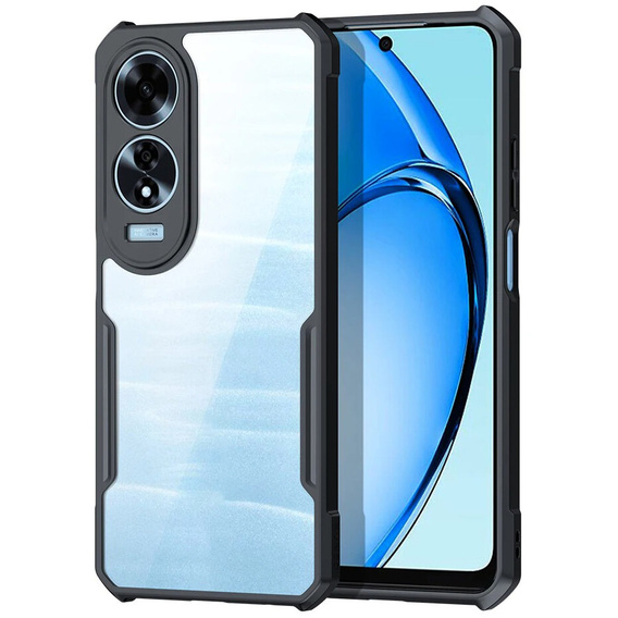 Case for Oppo A60, AntiDrop Hybrid, black