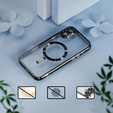 Case for iPhone 16 Plus, Electro MagSafe, black + Screen Glass