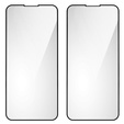2x Tempered Glass for iPhone 13 Mini, ERBORD 3D full display