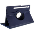 Case for Samsung Galaxy Tab S9 / S8 TB330FU 10.95", Rotating 360, dark blue