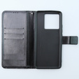 Flip case for Xiaomi 13T / 13T Pro, Crazy Horse Wallet, black