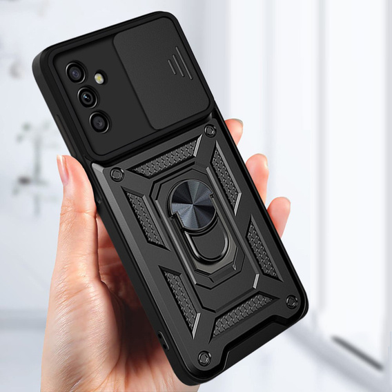 Case for Samsung Galaxy A04S / A13 5G, CamShield Slide, black