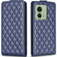 Flip case for Motorola Edge 40 5G, Wallet, BINFEN COLOR, blue