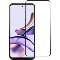 3D Tempered Glass for Motorola Moto G13, black