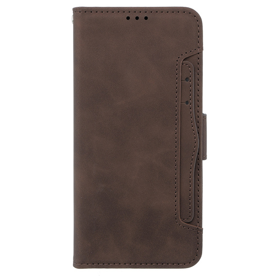Flip case for Oppo A38 4G / Oppo A18 4G, Card Slot, brown