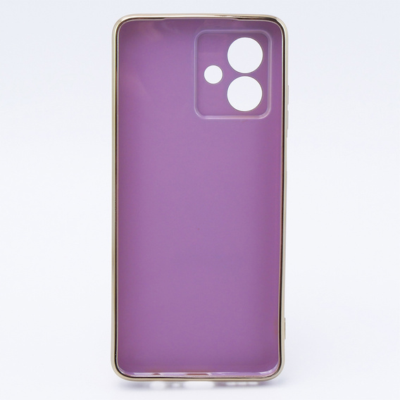 Case for Motorola Moto G54 5G, Glamour CamShield, purple