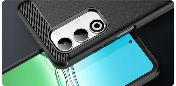 Case for Oppo A5 5G / A5m, Carbon, black