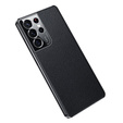 Case for Samsung Galaxy S23 Ultra, Cowhide Leather, black