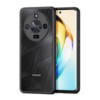 DuxDucis case for Honor Magic 6 Lite 5G, Aimo case, transparent / black