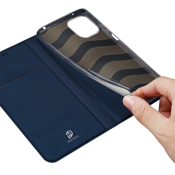 Dux Ducis Case for Xiaomi Redmi 12 4G, Skinpro, dark blue