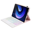 Case + keyboard Xiaomi Pad 6 / 6 Pro, with touchpad, pink
