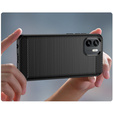 Case for Xiaomi Redmi A1 4G / A2 4G, Carbon, black