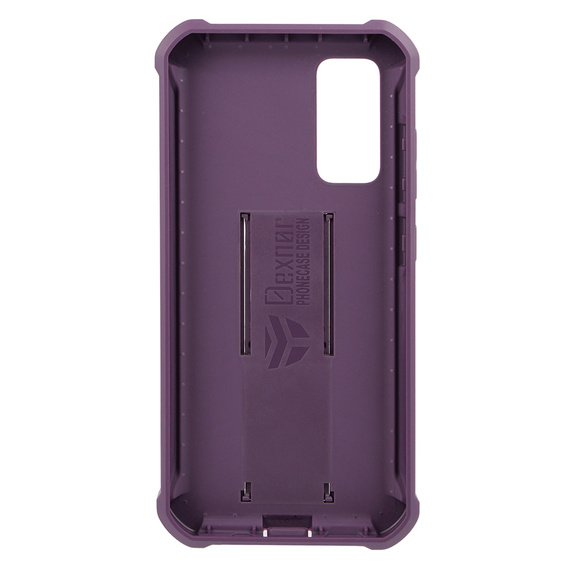 Armored case for Samsung Galaxy S20 FE, Dexnor Full Body, dark purple