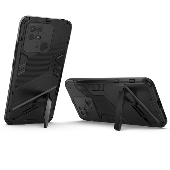 Case for Xiaomi Redmi 10C, Military kickstand, blue