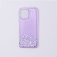 Case for Xiaomi Redmi 12, Glittery, purple