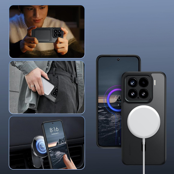 MagSafe ERBORD Matt Case for Xiaomi 15T Pro