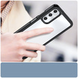 Case for Samsung Galaxy A05s 4G, Fusion Hybrid, transparent / black
