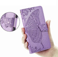 Flip case for Oppo A40 / Oppo A40m, Butterfly, purple