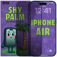 Shy Palm Privacy Tempered Glass for iPhone Air