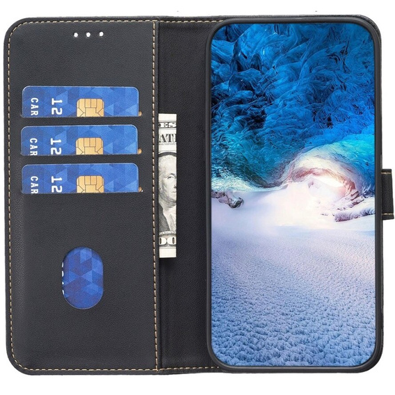 Flip case for Samsung Galaxy A55 5G,BINFEN Wallet, black