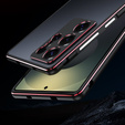Case LUPHIE for Samsung Galaxy S25 Ultra, Armor Bumper, black