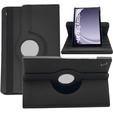 Case for Samsung Galaxy Tab A9+ TB330FU 10.95", Rotating 360, black