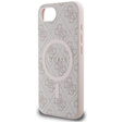 Guess HC MagSafe PU 4G Ring Classic Logo Case for iPhone 16e