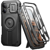 Dexnor armoured case with stand and camera shutter, for MagSafe for iPhone 17