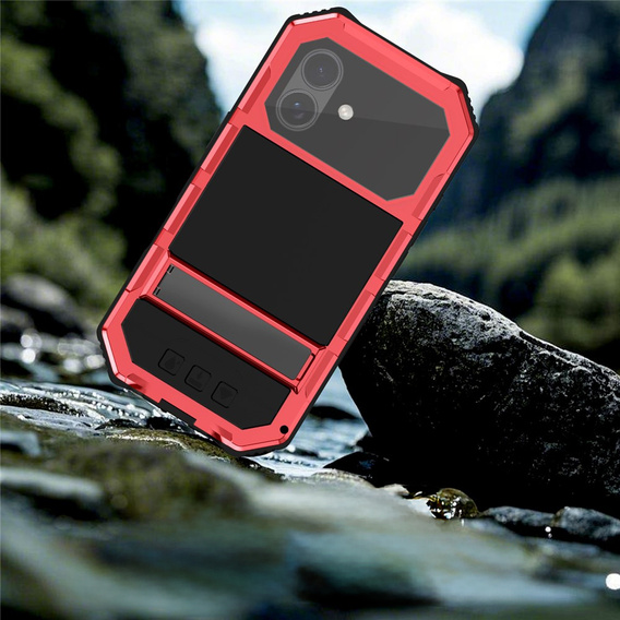 R-JUST armoured case with stand for iPhone 17