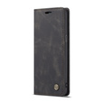 CASEME case for Samsung Galaxy S8, Leather Wallet Case, black