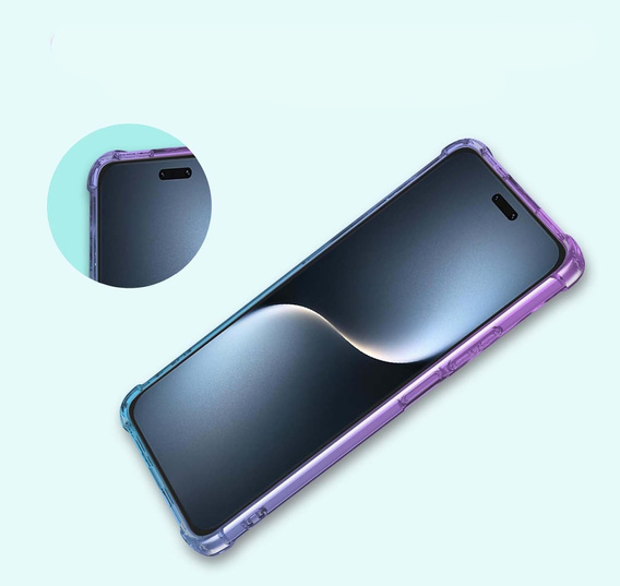 Case for Honor Magic 7 Pro, Gradient Dropproof, Purple / blue