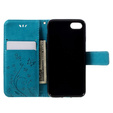 Flip case for iPhone 7/8/SE 2020/SE 2022, Butterfly Flower, blue