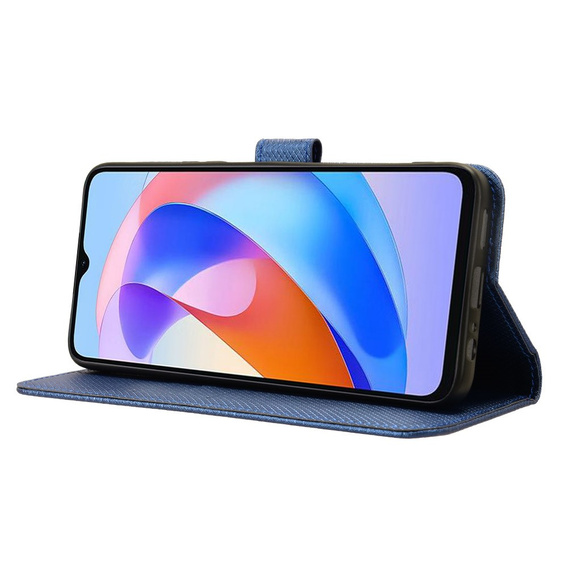 Flip case for Honor Magic 6 Lite 5G, Wallet Smart Magnet, blue