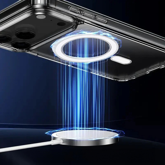Magnetic case TPU + Acrylic for iPhone 17 Pro (compatible with MagSafe)