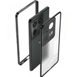 1 x Case for Motorola Edge 50 Ultra, Frame Case, black