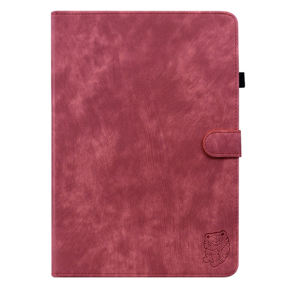 Case for Lenovo Tab M9, Wallet Pen Slot, red