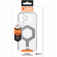 Urban Armor Gear Case for Galaxy S25+ Plus, Plyo MagSafe, transparent