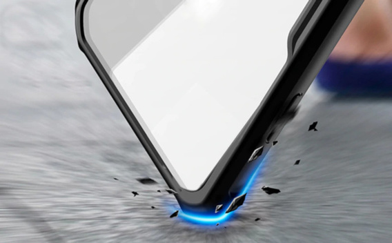 Case for Honor 400 Lite, AntiDrop Hybrid, black