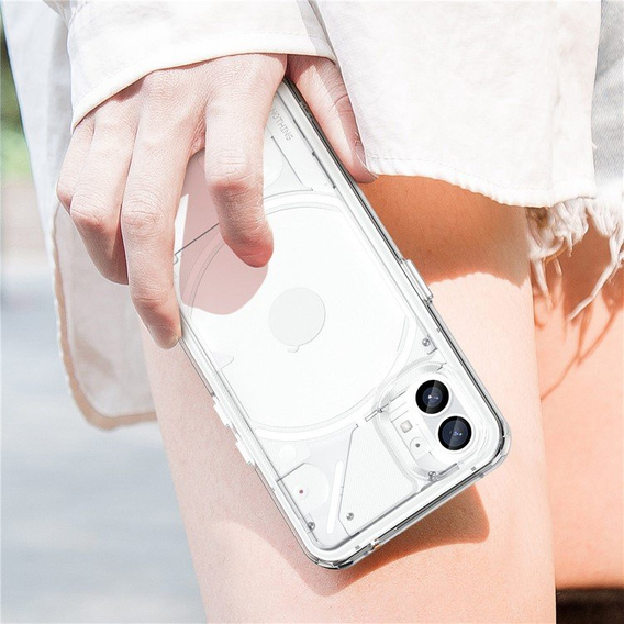 Case for Nothing Phone 1, Fusion Hybrid, transparent