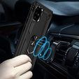 Armor Case for Samsung Galaxy A51, Nox Case Ring, black