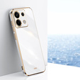 Case for Xiaomi Redmi Note 13 Pro 5G, Glamour CamShield, white