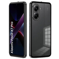 1 x Case for Xiaomi Poco X7 Pro 5G, Frame Case, black