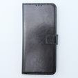 Flip case for Xiaomi 13T / 13T Pro, Crazy Horse Wallet, black