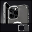 Spigen MagSafe Case for iPhone 16 Pro, Ultra Hybrid, transparent / white + 9H Tempered Glass